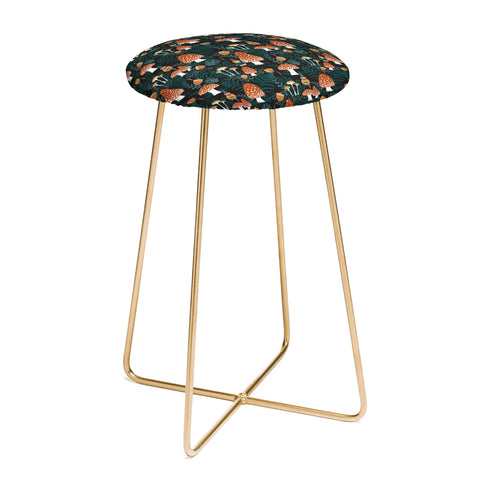 Byre Wilde Mushroom Forest Gnomes Counter Stool