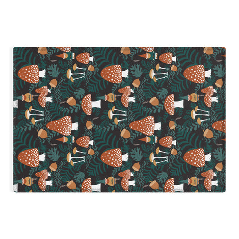 Byre Wilde Mushroom Forest Gnomes Outdoor Rug