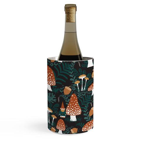 Byre Wilde Mushroom Forest Gnomes Wine Chiller