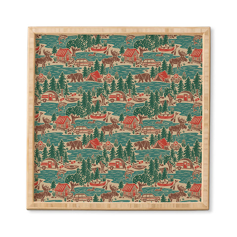 Byre Wilde North Country Summer vintage Framed Wall Art