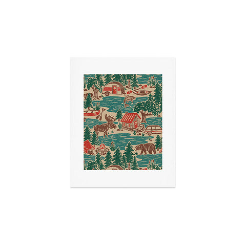 Byre Wilde North Country Summer vintage Art Print