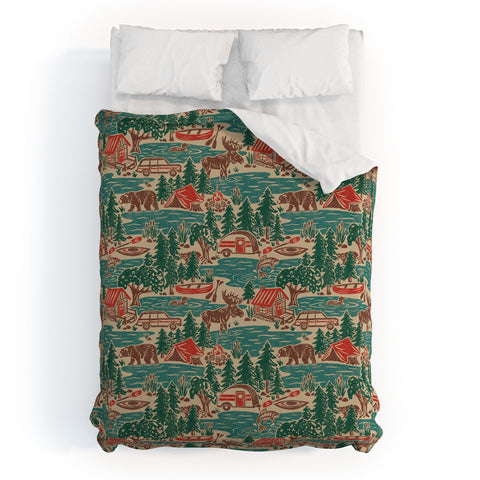 Byre Wilde North Country Summer vintage Duvet Cover