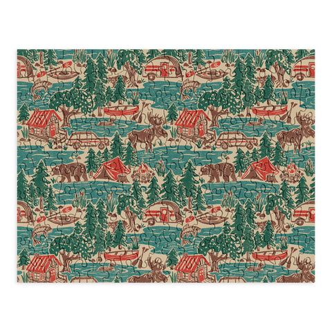 Byre Wilde North Country Summer vintage Puzzle