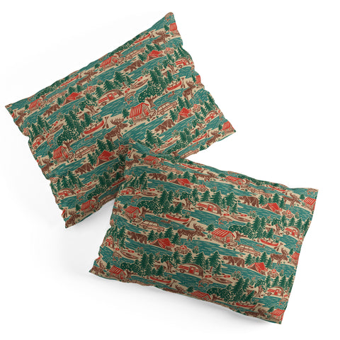 Byre Wilde North Country Summer vintage Pillow Shams