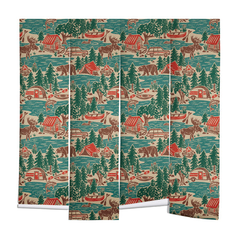 Byre Wilde North Country Summer vintage Wall Mural