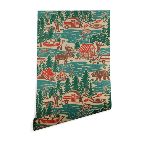 Byre Wilde North Country Summer vintage Wallpaper