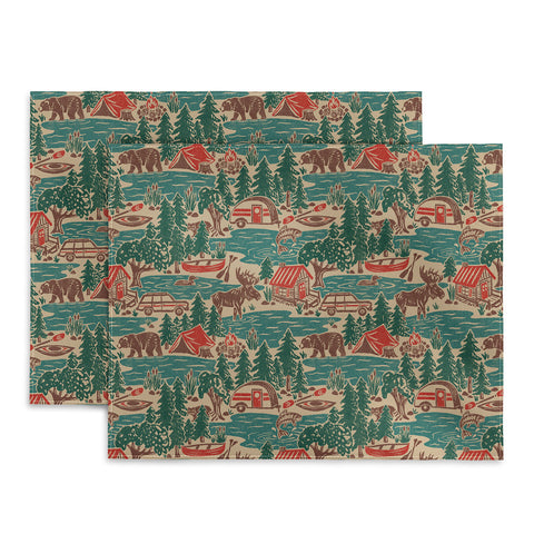Byre Wilde North Country Summer vintage Placemat