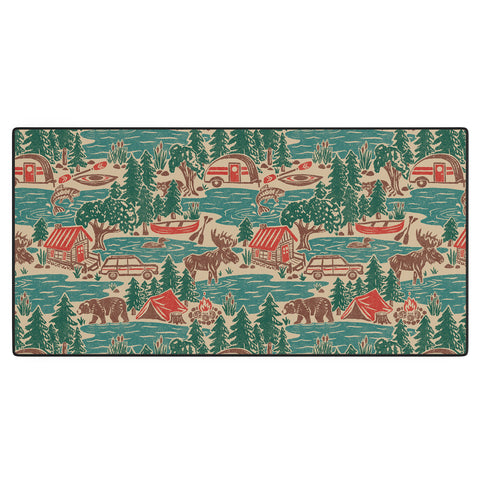 Byre Wilde North Country Summer vintage Desk Mat