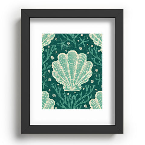 Byre Wilde Seashell sea green Recessed Framing Rectangle