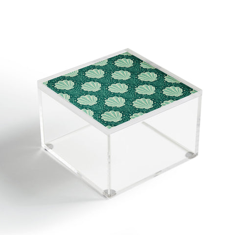 Byre Wilde Seashell sea green Acrylic Box