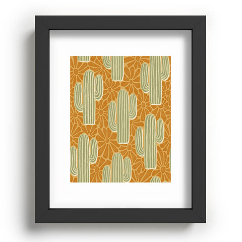 Byre Wilde Sonora gold and sage Recessed Framing Rectangle