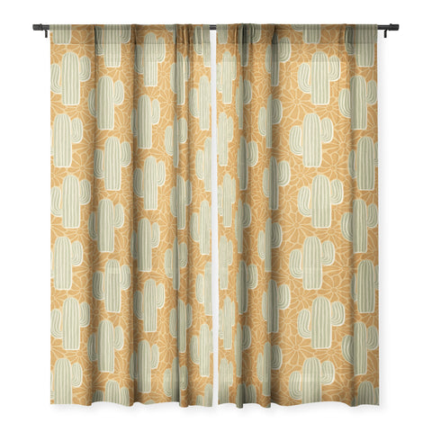 Byre Wilde Sonora gold and sage Sheer Non Repeat