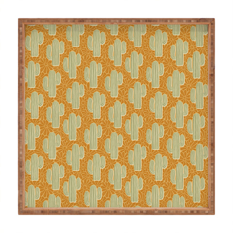 Byre Wilde Sonora gold and sage Square Tray