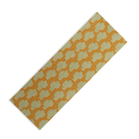 Byre Wilde Sonora gold and sage Yoga Mat