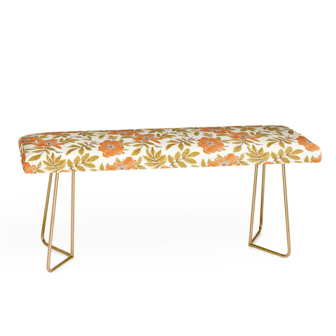 Byre Wilde Wild Mountain Roses vintage Bench