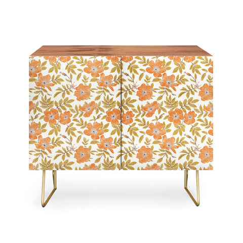 Byre Wilde Wild Mountain Roses vintage Credenza