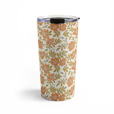 Byre Wilde Wild Mountain Roses vintage Travel Mug