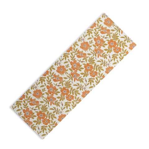 Byre Wilde Wild Mountain Roses vintage Yoga Mat