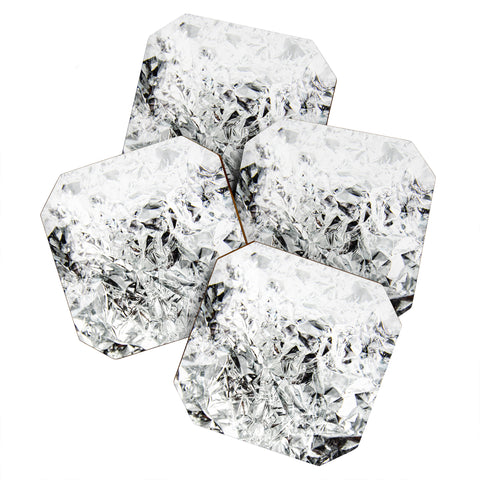 Caleb Troy Aluminum Diamonds Coaster Set