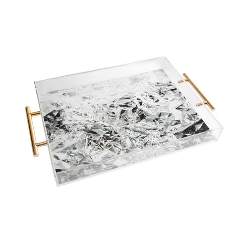 Caleb Troy Aluminum Diamonds Acrylic Tray