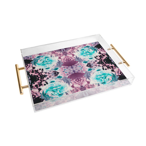 Caleb Troy Black Light Garden Acrylic Tray