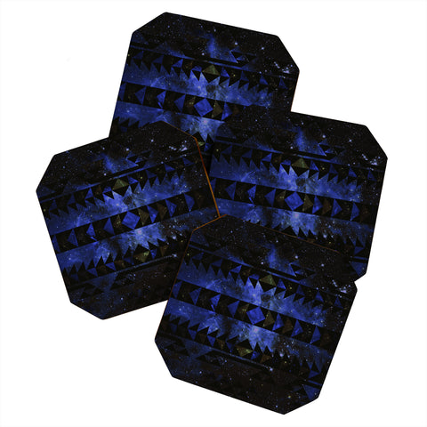 Caleb Troy Blue Stellar Dust Coaster Set