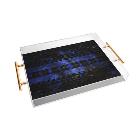 Caleb Troy Blue Stellar Dust Acrylic Tray