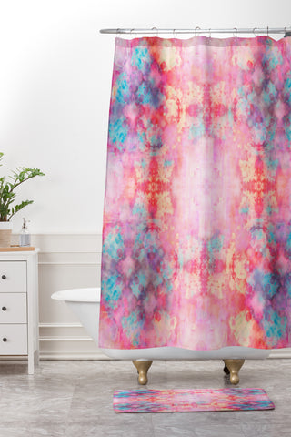 Caleb Troy Candy Outburst Shower Curtain And Mat