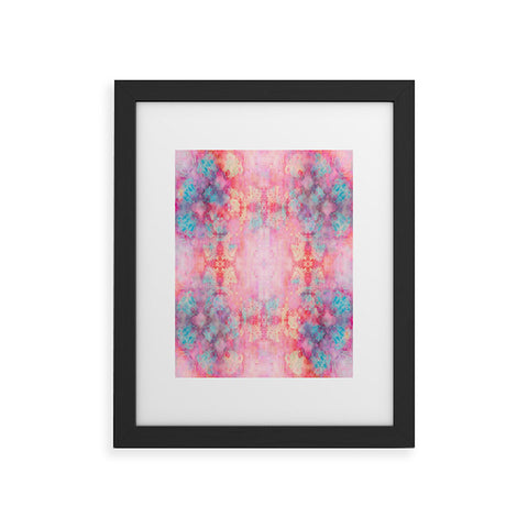 Caleb Troy Candy Outburst Framed Art Print