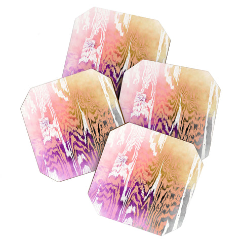 Caleb Troy Earth Tone Safari Coaster Set