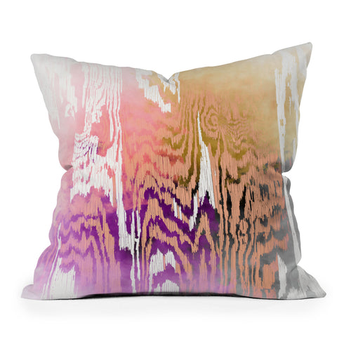 Caleb Troy Earth Tone Safari Outdoor Throw Pillow