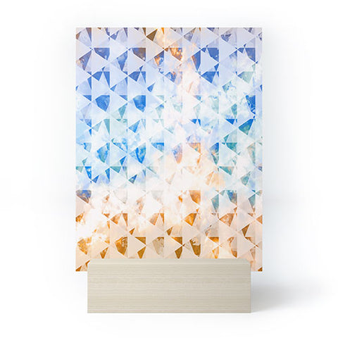 Caleb Troy indie gold sky Mini Art Print