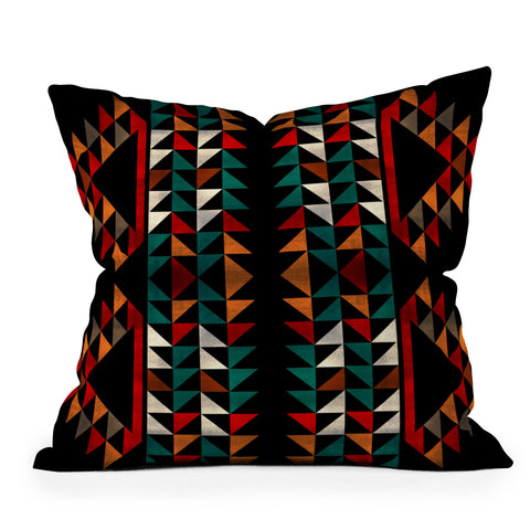 Caleb Troy Navajo Patron 01 Outdoor Throw Pillow