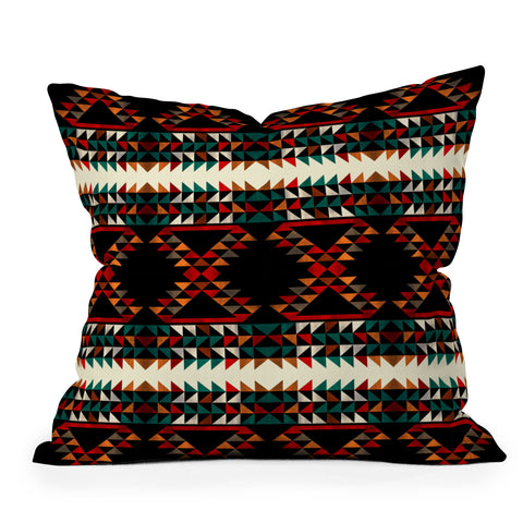 Caleb Troy Navajo Patron 02 Outdoor Throw Pillow