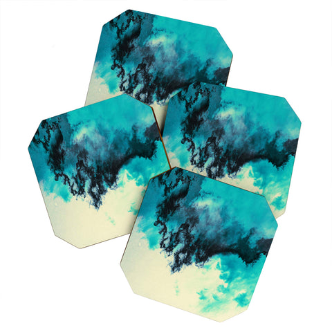Caleb Troy Painted Clouds V Coaster Set