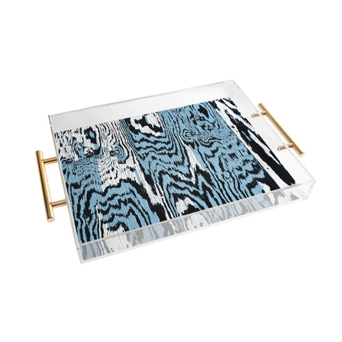 Caleb Troy Placid Blue Safari Acrylic Tray