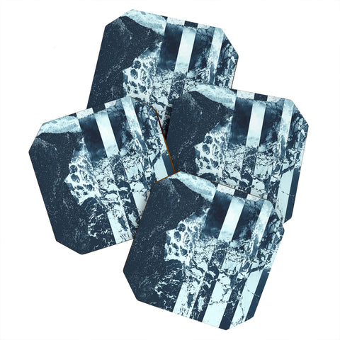 Caleb Troy Swell Zone Spatter Coaster Set