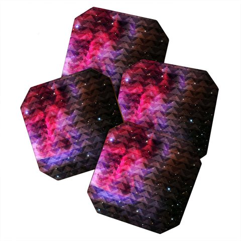 Caleb Troy Tribal Galaxy Elevator Coaster Set