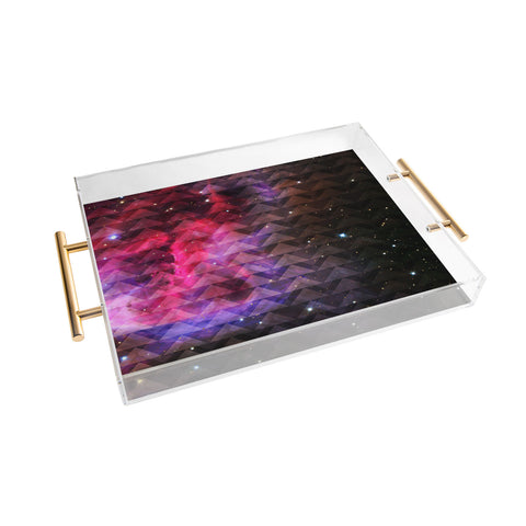 Caleb Troy Tribal Galaxy Elevator Acrylic Tray