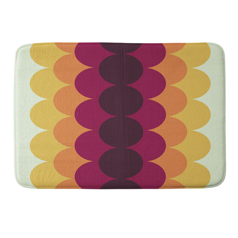 Caligrafica Gradual Vintage Memory Foam Bath Mat