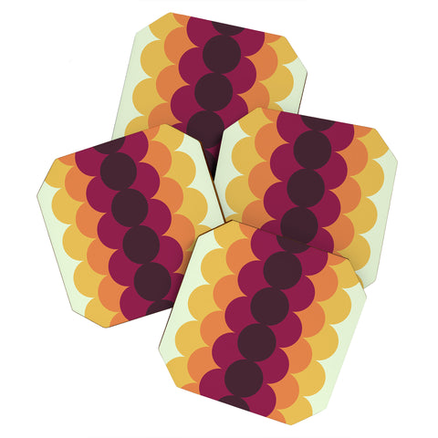 Caligrafica Gradual Vintage Coaster Set