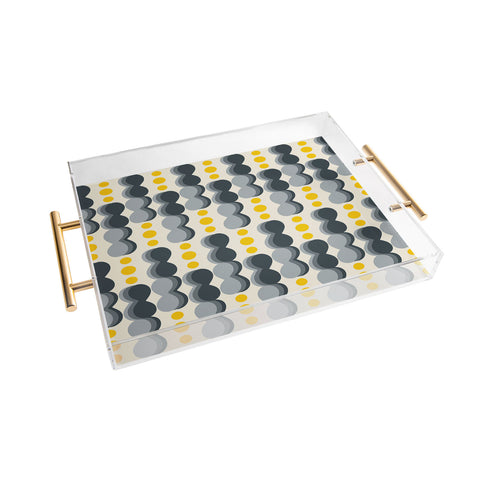 Caligrafica Uende Grayellow Acrylic Tray
