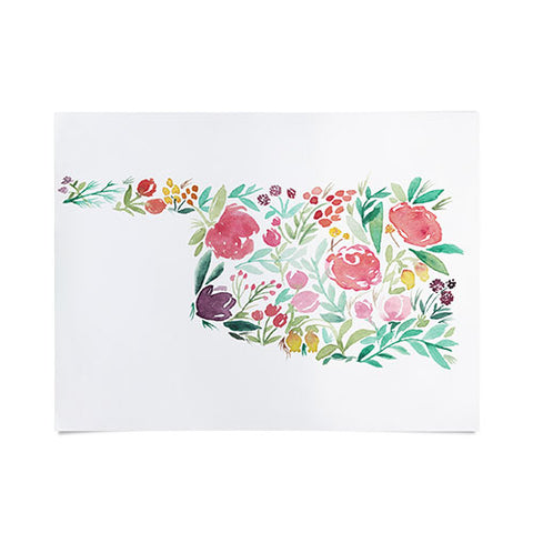Calliegraf_Ink Bloomin Oklahoma Poster