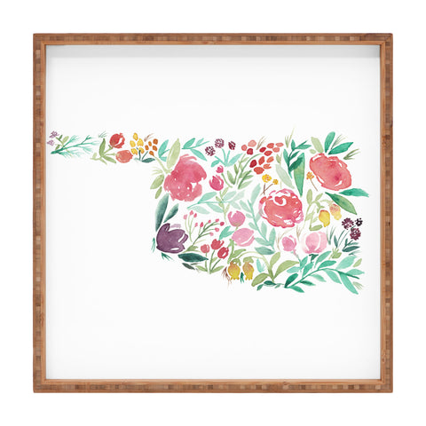 Calliegraf_Ink Bloomin Oklahoma Square Tray