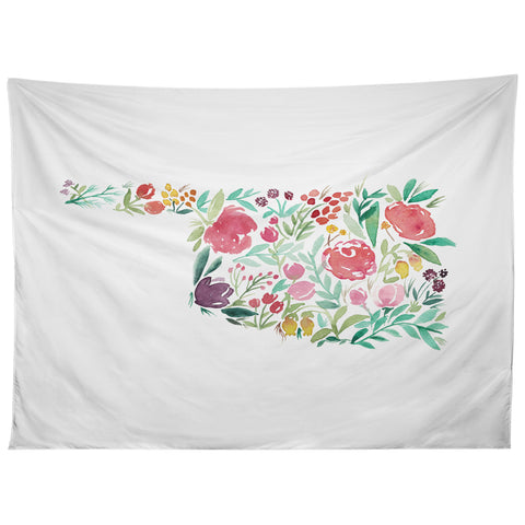 Calliegraf_Ink Bloomin Oklahoma Tapestry