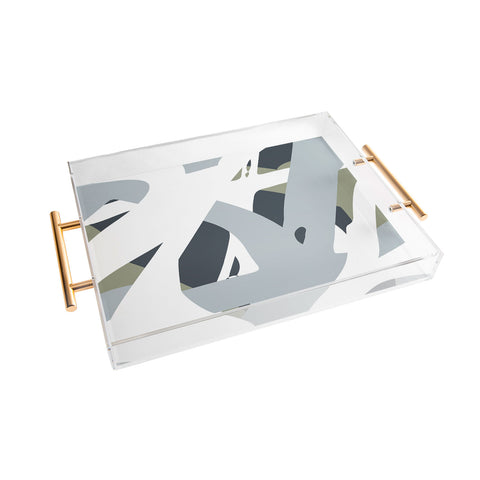 Camilla Foss Abstract Sealife Acrylic Tray