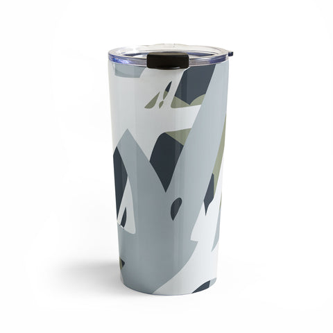 Camilla Foss Abstract Sealife Travel Mug