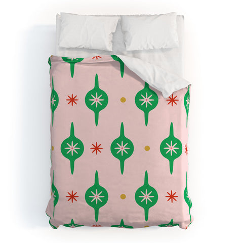Camilla Foss Baubles and Stars Duvet Cover