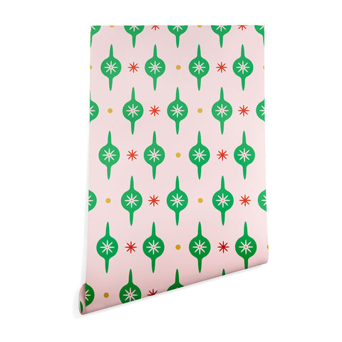 Camilla Foss Baubles and Stars Wallpaper