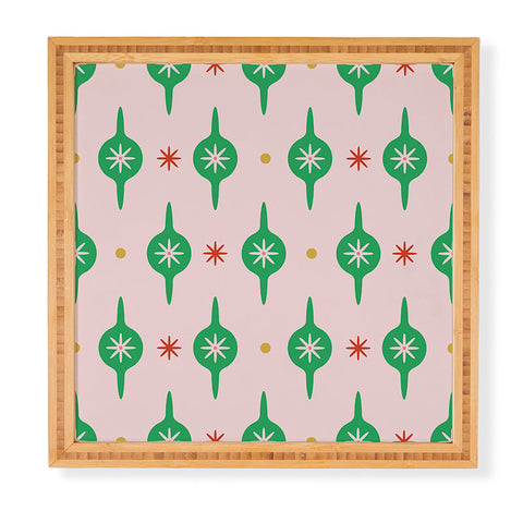 Camilla Foss Baubles and Stars Framed Wall Art